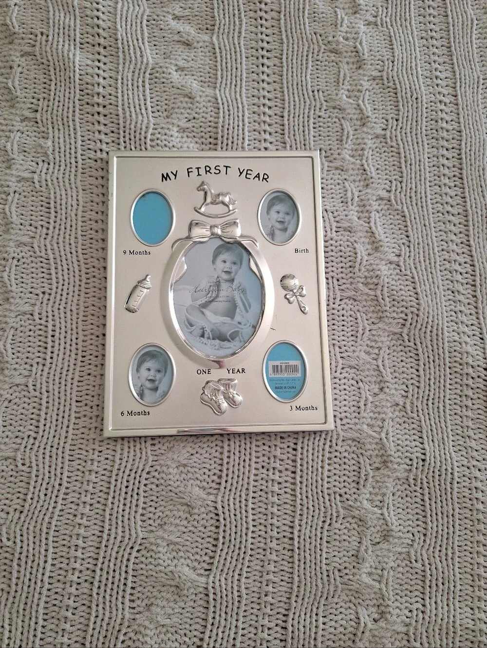 Babys 1st Year Photo Frame